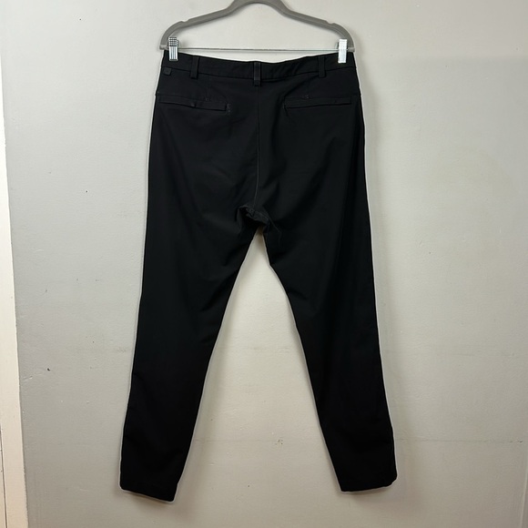 Lululemon Commission Pant Classic *Warpstreme 32" Black Sz 32 - Picture 10 of 16